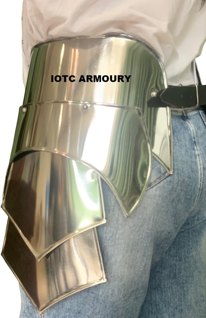 Medieval Women's Tasset Belt-Brave Lady Armor Tasset-Knight Lady Waist Body Armour-Female Armor Costume Perfect For LARP, Renaissance,Live Cosplay Events, Fantasy & Halloween Party Armor Costume