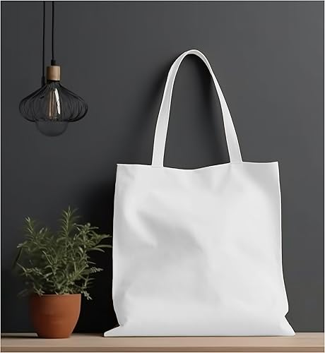 Miniatura 2 de GOTS - Bolsa de tela de compras 100% algodón orgánico con certificación GOTS, reutilizable, paquete de 41025, mango de 16 x 15 pulgadas y 27