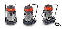 Vista 5 de Industrial Wet/Dry Vacuum Cleaner 2 Motors 2000 Watt Power 225 CFM 21-Gallon Capacity JM773