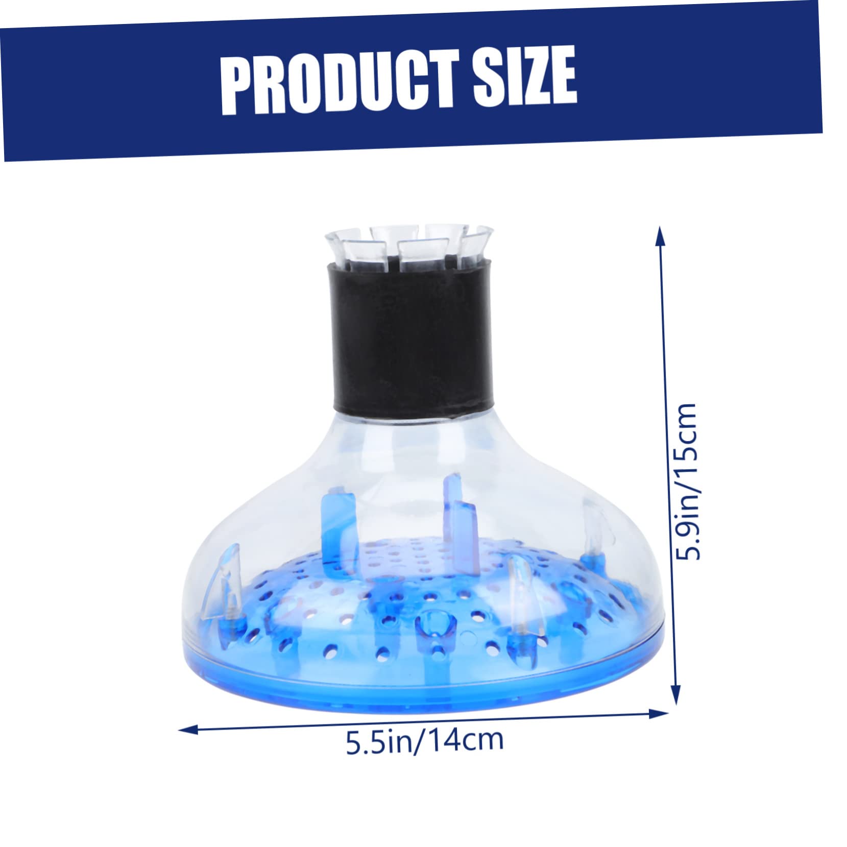 WOFASHPURET Hair Dryer Hood Diffuser Hair Blow Diffuser Tool Plastic Material Heat-resistant Design