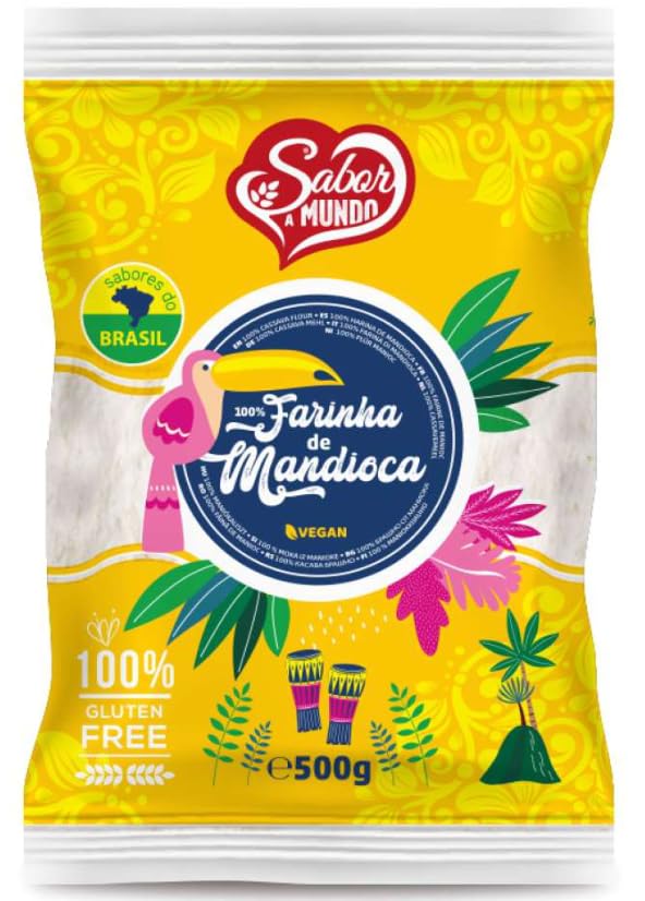 Sabor a Mundo Farinha de Mandioca | Maniokmehl 500g