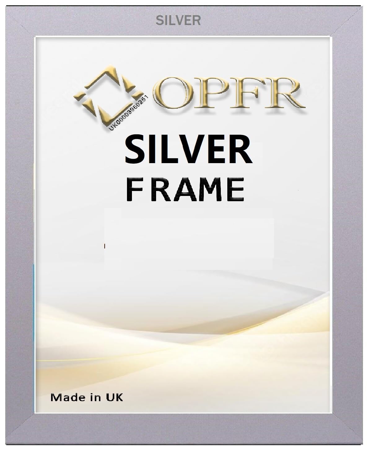 Poster Picture Photo Frames Size 75x50cm Black, White, Silver, Oak (Silver)