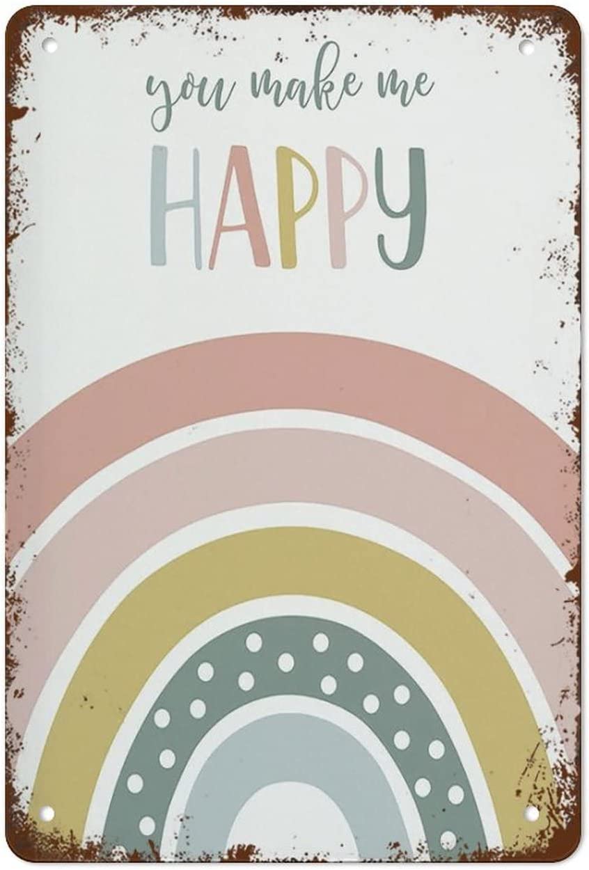 Yepyayqvk You are My Sunshine Wall Art Sunshine Poster Boho Metal Tin Sign Girls Print Girls Room Decor Playroom Prints Vintage Tin Sign Tin Sign Room Home Decor Signs 8x12 Inch