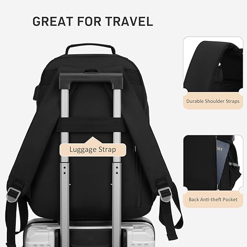 Miniatura 5 de Mochila escolar WINDARS para adolescentes, linda mochila para portátil para mujeres estudiantes, mochila estética para secundaria y preparatoria,