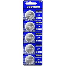 UOGTNON CR1216 3V Watch Lithium Battery5-Pack