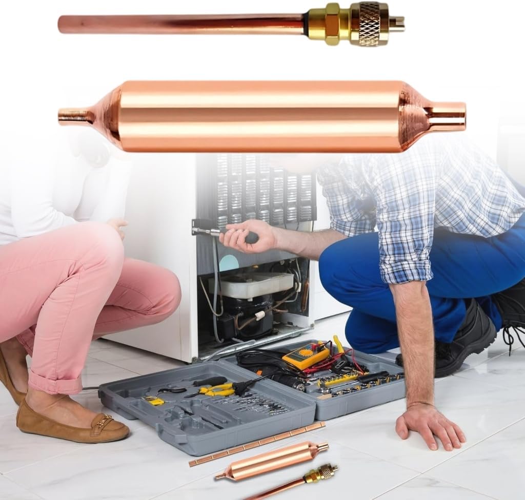 Brass Refrigerator Filter Dryer Set Fridge Air Conditioner Repair Tool
