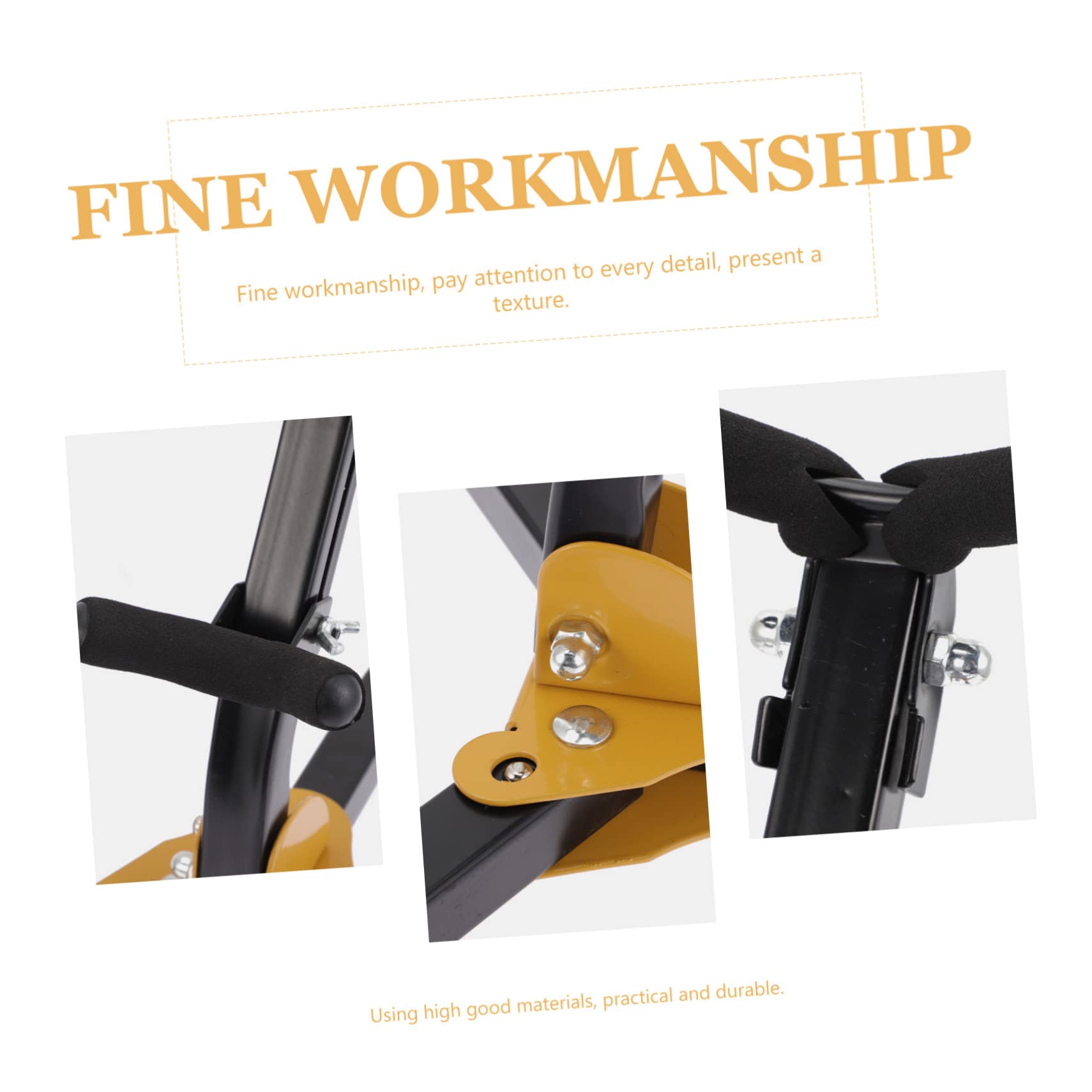 ifundom Supporto per Sassofono Tenore Supporto Pieghevole in Ferro Accessorio per Sassofono Espositore Stabile per Case e Negozi di Strumenti Musicali