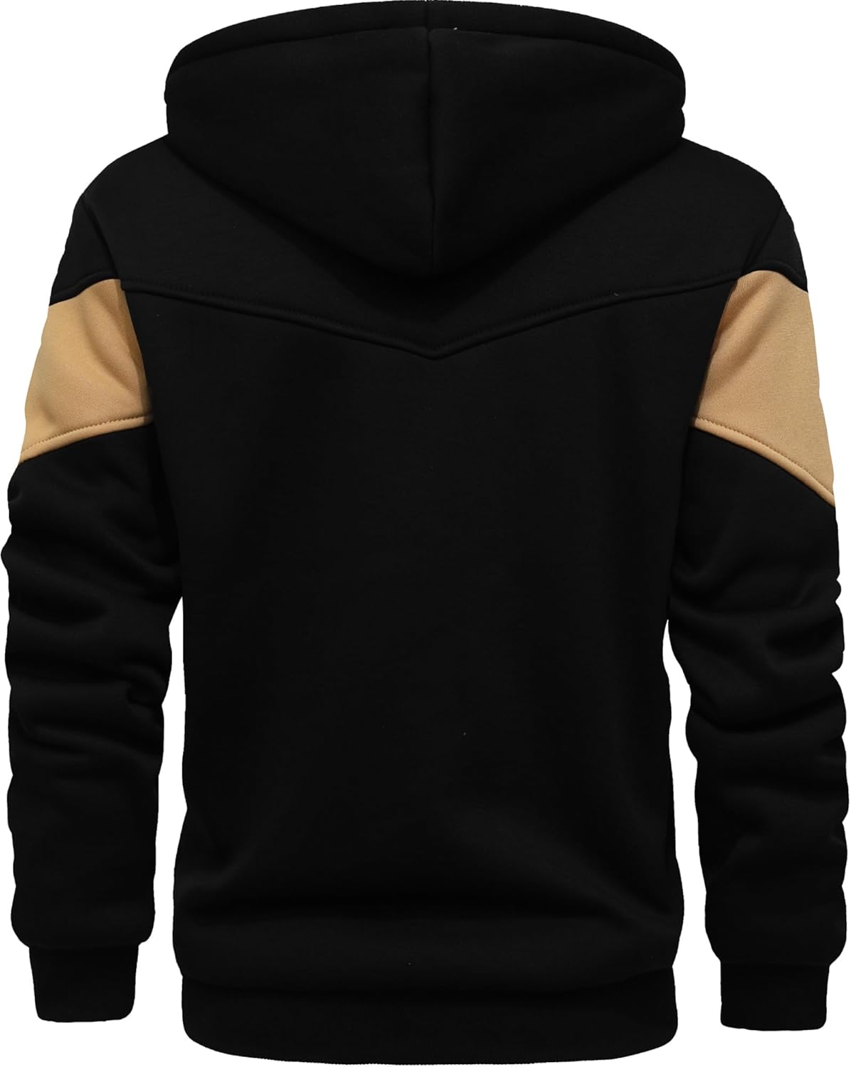 Men's Winter Fleece Thermal Jackets for Men Sherpa Lined Hoodies Warm Thick Jacket Outerwear - Image 3