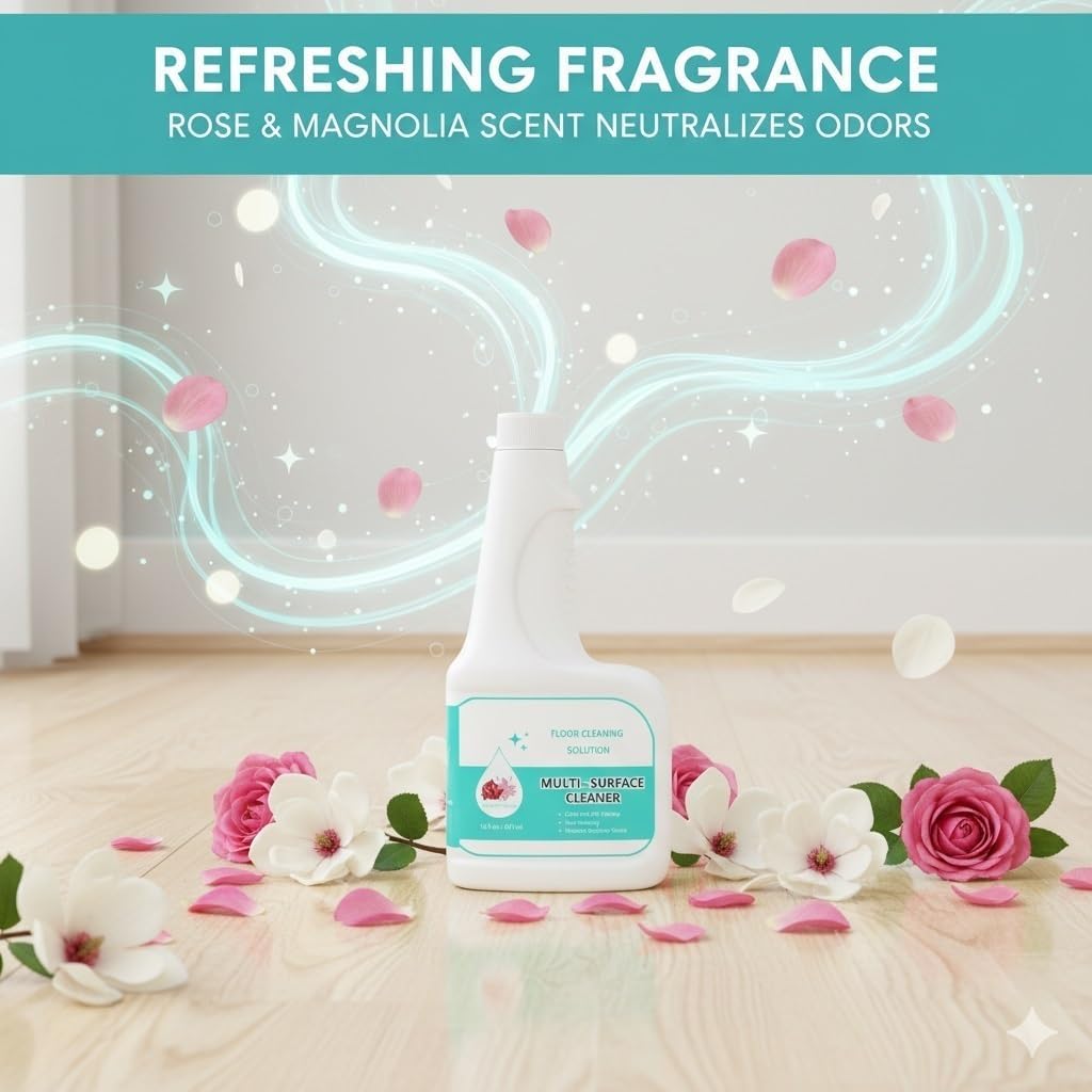 Robot Vacuum & Mop Solution, 2 Pack (16 fl oz each) - Compatible with Eufy X10 Pro Omni/C20/X8/X9/L Series - Plant-Based, No Residue, Safe for Hard Floors & Pets