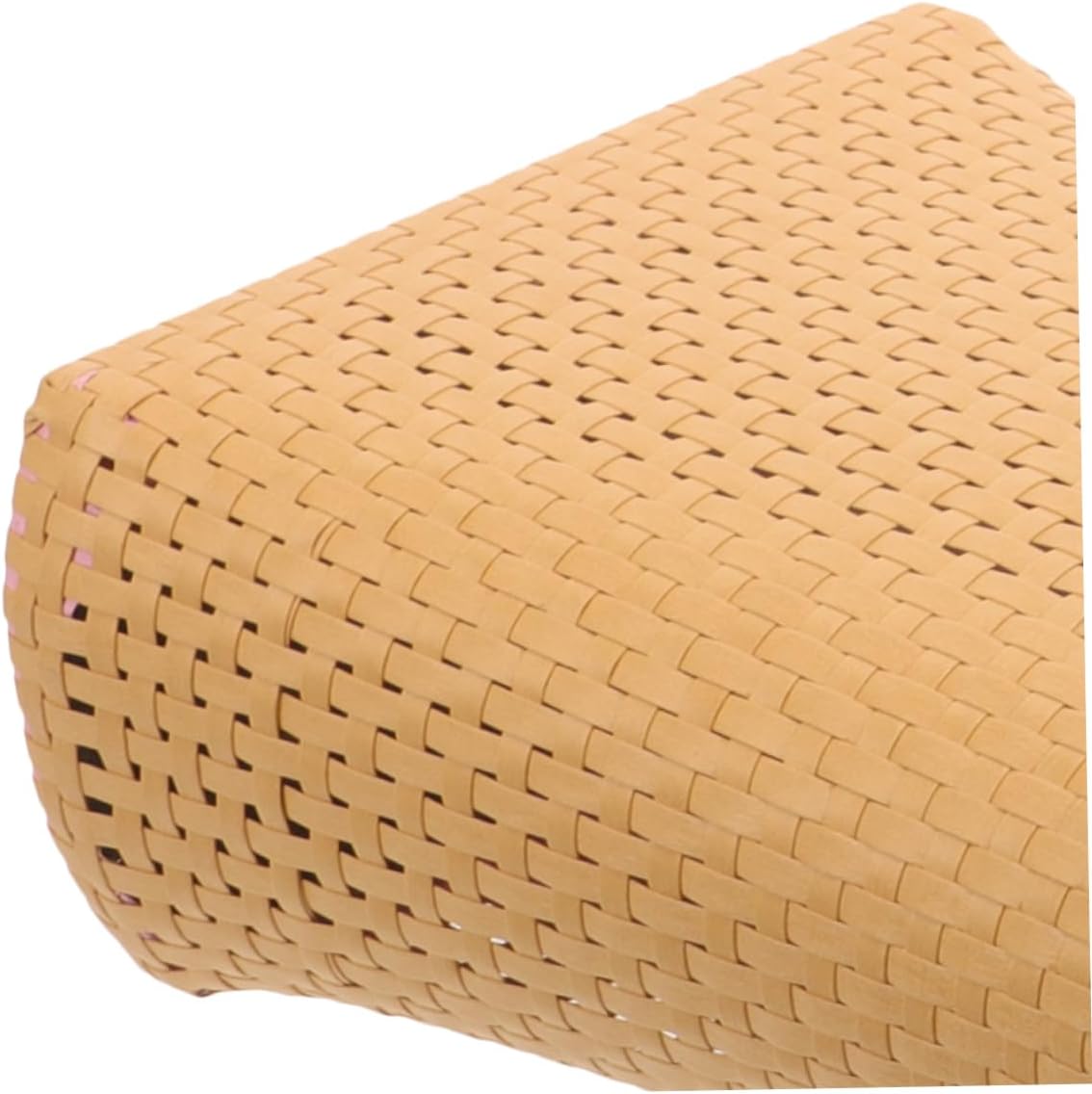 2pcs Imitation Rattan Neck Pillow for Sauna and Spa Ergonomic Woven Pillow for Comfortable Support and Relaxation Smooth Surface Lightweight Design