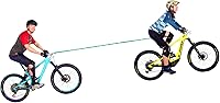 Vista 2 de Cuerda elástica de remolque para bicicleta eléctrica para adultos MTB y ciclismo Compatible con cualquier bicicleta Conduce más lejos