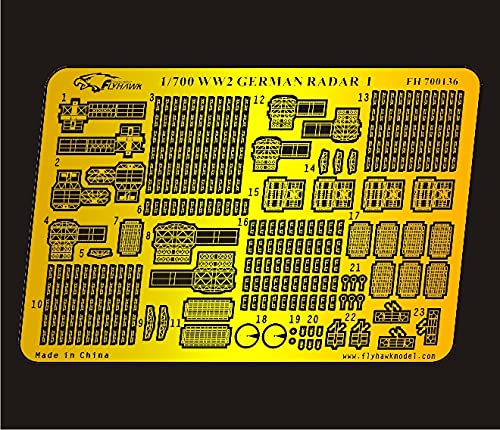 Amazon | 1/700 WWII 独海軍レーダー 1 | プラモデル 通販