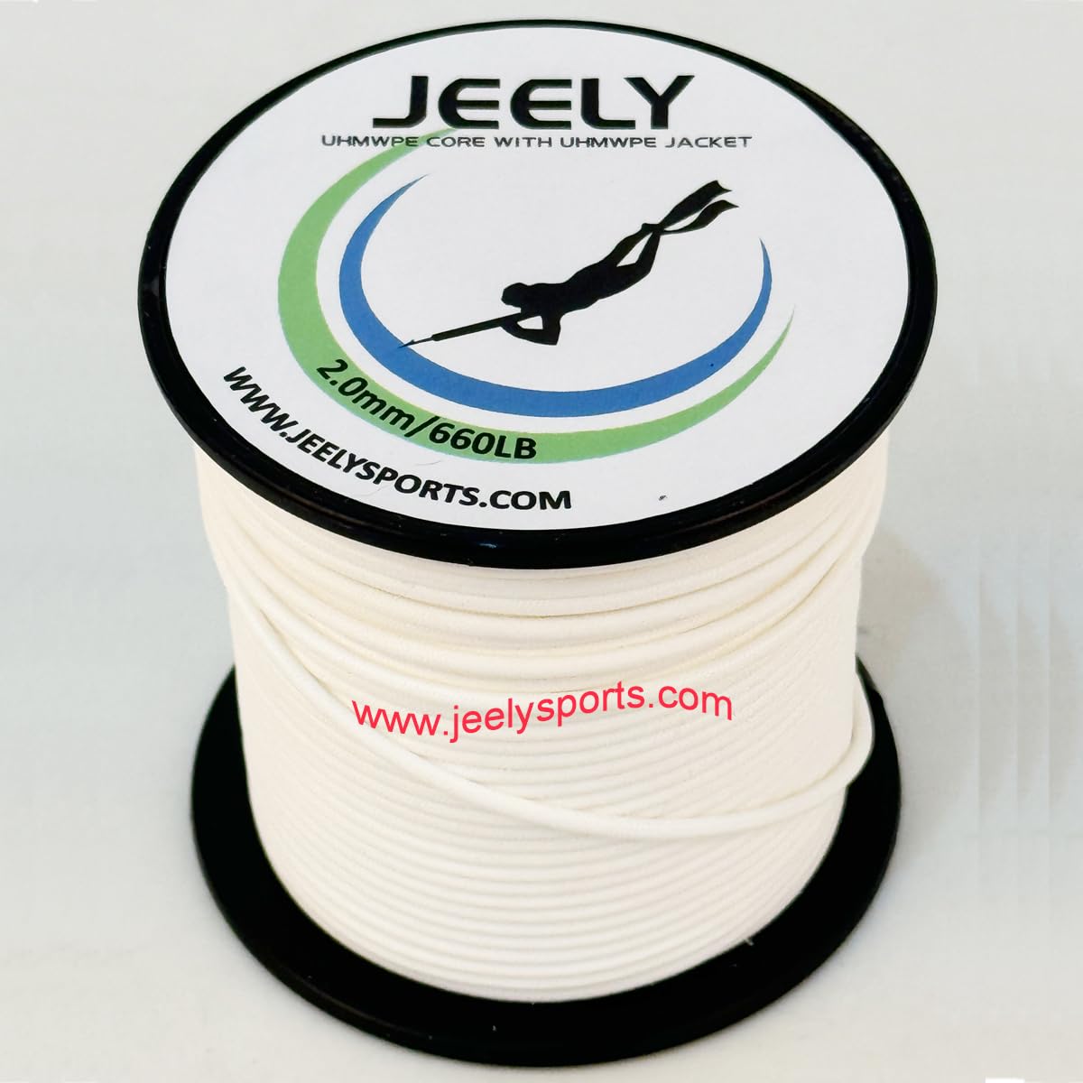 2mm 660lb 160ft/50m UHMWPE Double Braided Jacket Spearfishing Line