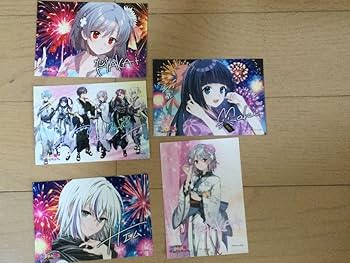 俺クロ　夏祭り　ブロマイド　30枚セット Amazon.co.jp: 夏祭り和服シークレット憑かれた俺と黒神心霊相談