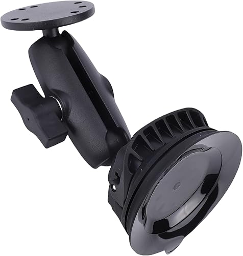 Miniatura 5 de Drfeify Soporte de ventosa de doble bola, soporte de goma premium, soporte de automóvil ajustable de 360 grados, para uso en parabrisas de vehículos