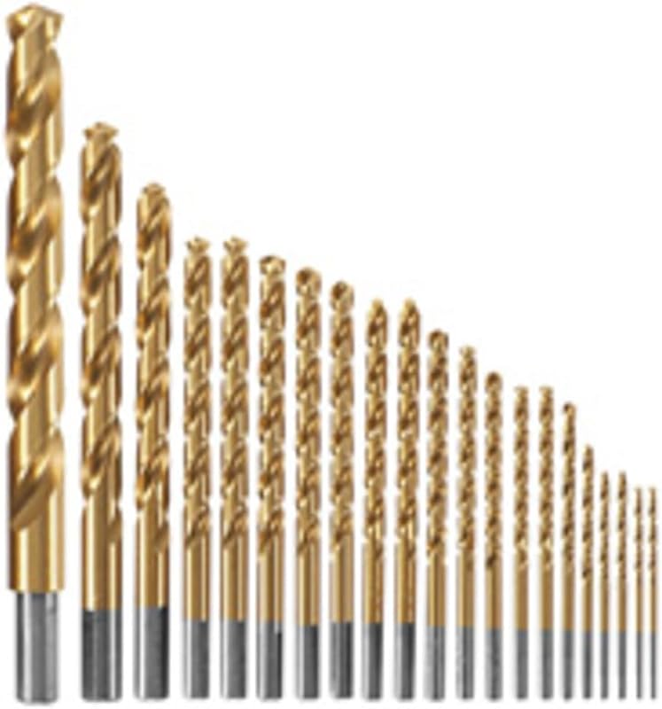 Bosch TI21A 21 ud. Juego de brocas de metal recubiertas de nitruro de titanio