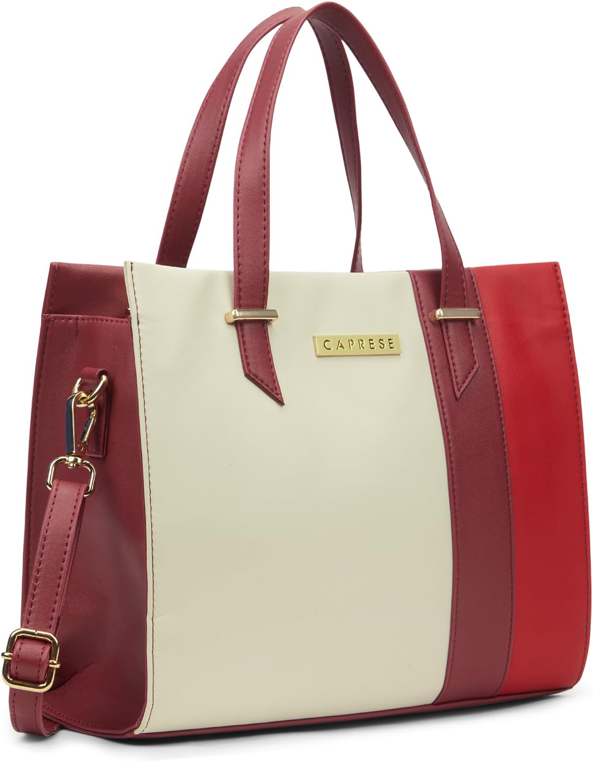 Deer Medium Satchel Bag for Women with Multiple Compartments, Adjustable & Detachable Strap | Versatile Shoulder, Crossbody & Handheld Bag for Work, Travel, and Everyday Use