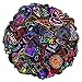 URAQT Paquete de Pegatinas, 150Pcs Neón Pegatinas Graffiti Stickers, Impermeable Pegatinas Moto, Vinilo Pegatinas Decorativas para Portátiles, Maleta, Coche, Bicicletas, Motocicletas, Monopatines