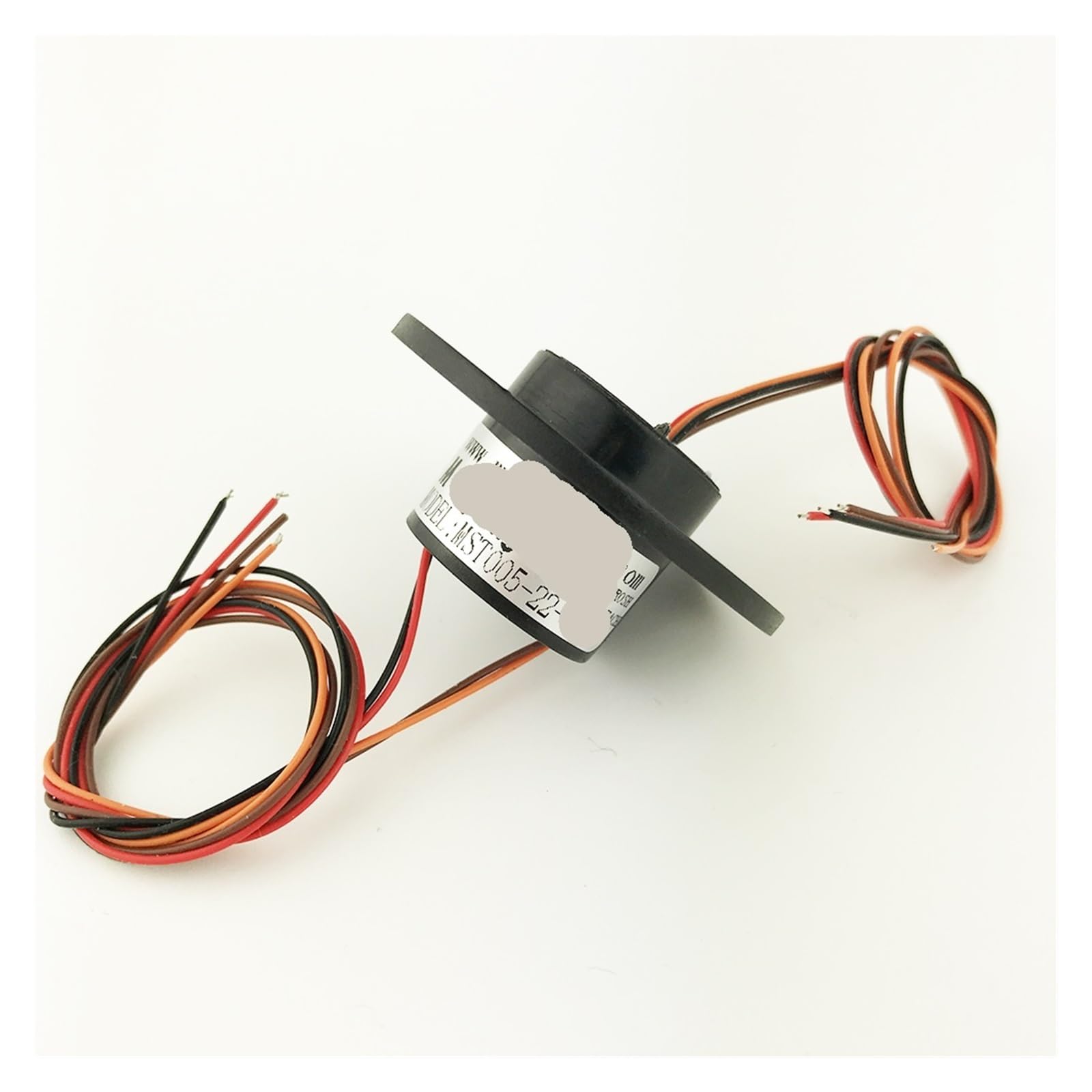 Anillo colector hueco de 22mm capsula rotatoria de 4 canales para brazos roboticos y sensores