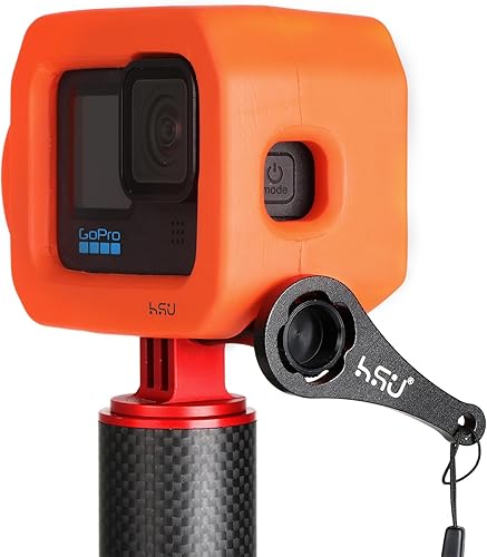 Miniatura 3 de HSU Juego de tornillos de mariposa de aleación de aluminio (extensión) + llave para GoPro Hero 12, 11, 10, 9, 8, 7, 6, 5, 4, compatible con GoPro