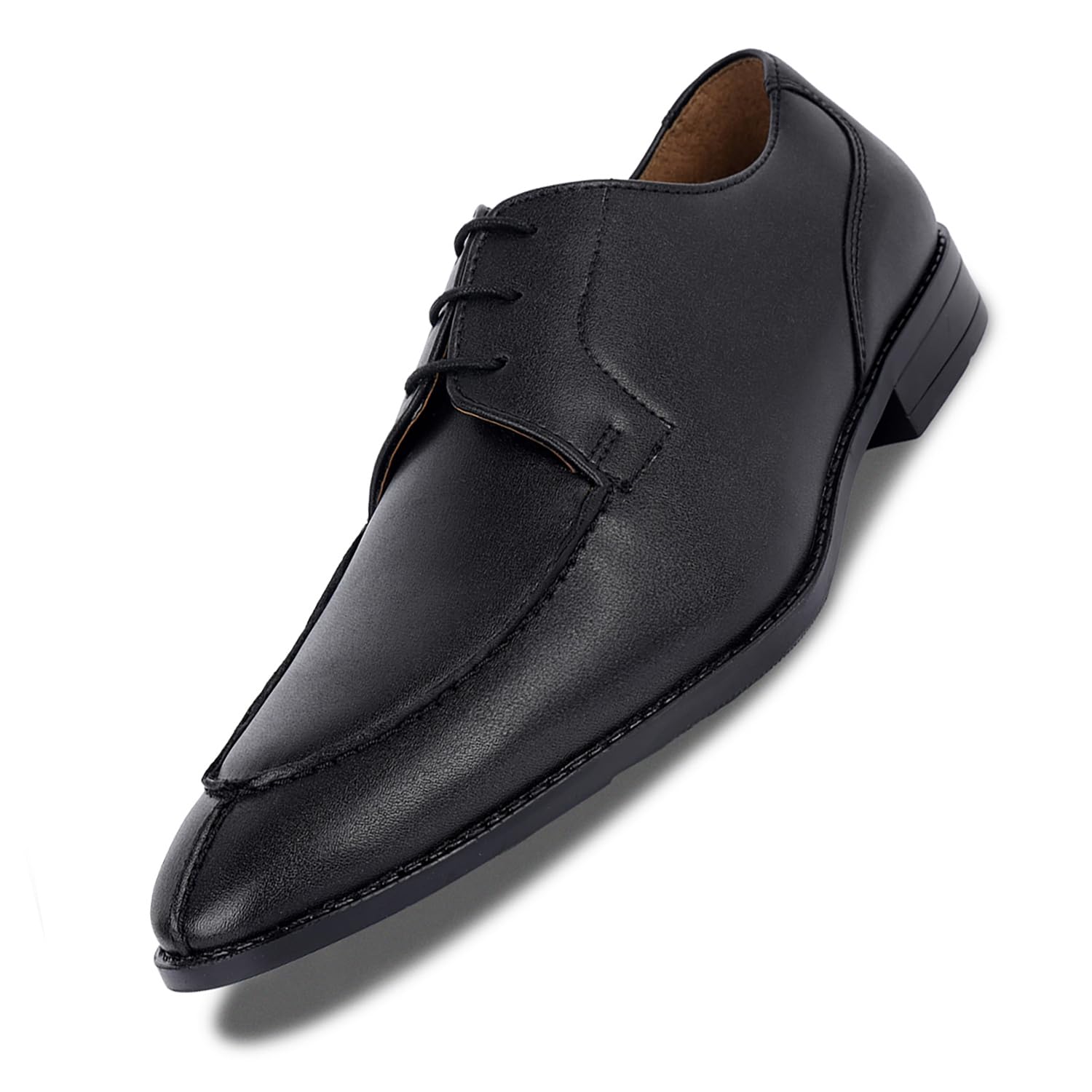 LOUIS STITCH Derby Formal Shoes for Men | Lace-Up Front Cut | Ideal for Business, Casual, Parties | Solid Design in Obsidian Black | UK Size 7 (RGFCJB) (B0CPVMKYCD) Amazon Price History, Amazon Price Tracker