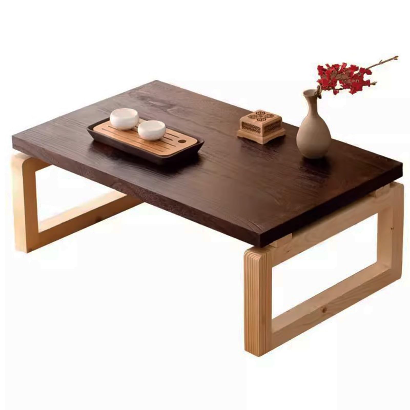 Table pour ordinateur portable en bois pliable gain de place