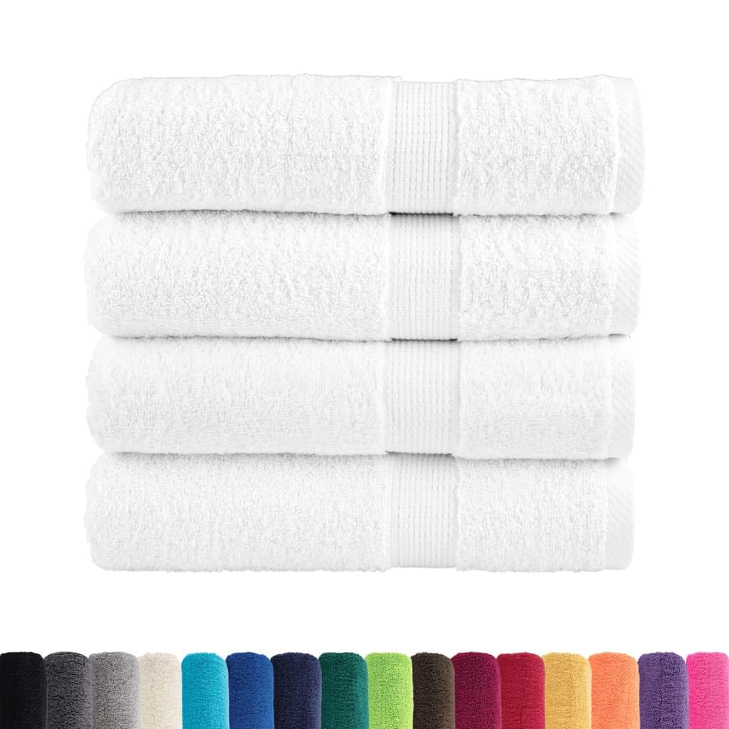 Serviettes de douche anti-glissement avec boucle de suspension
