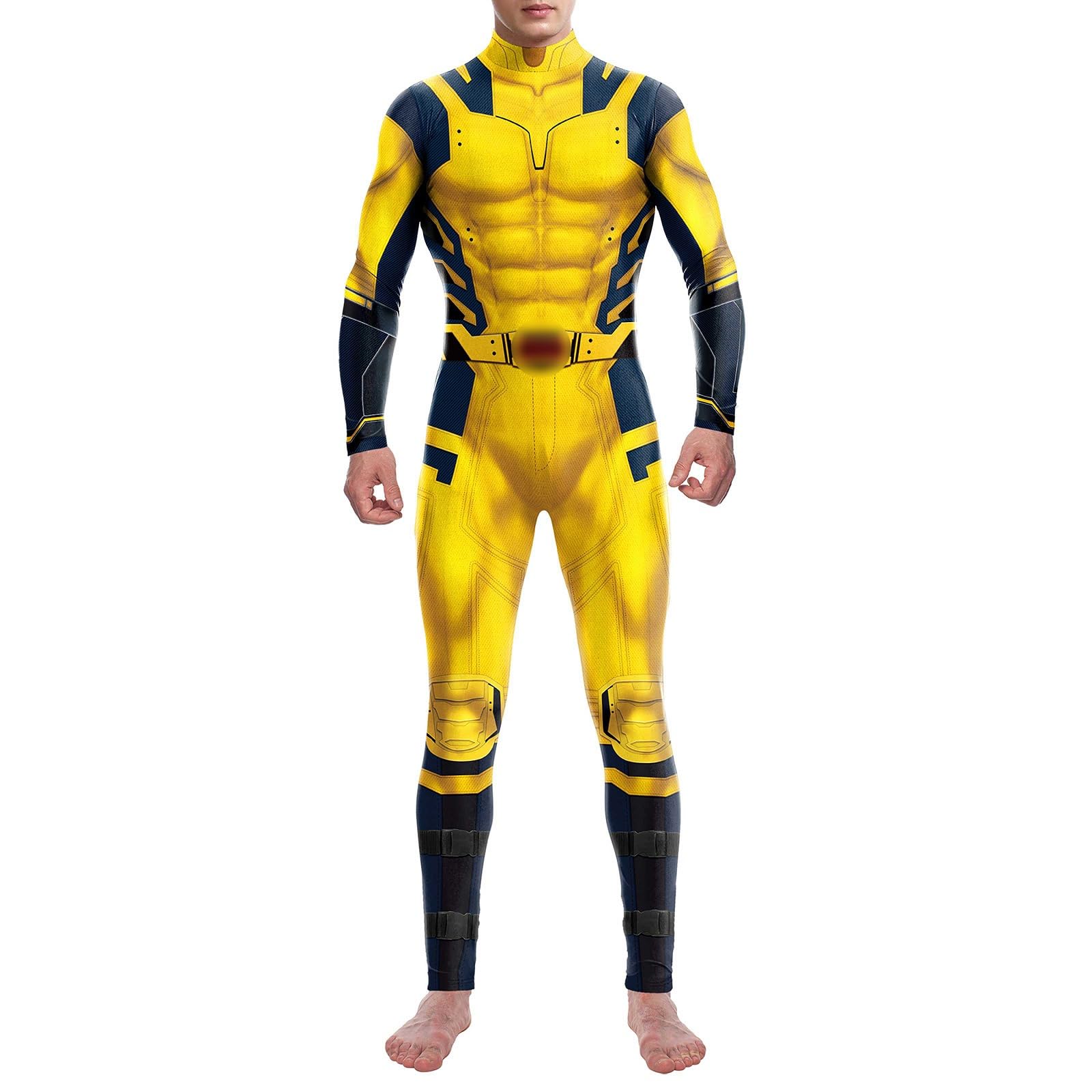 Halloween Superhero Bodysuit for Men Women Costumes 3D Print Zentai Jumpsuit Outfit