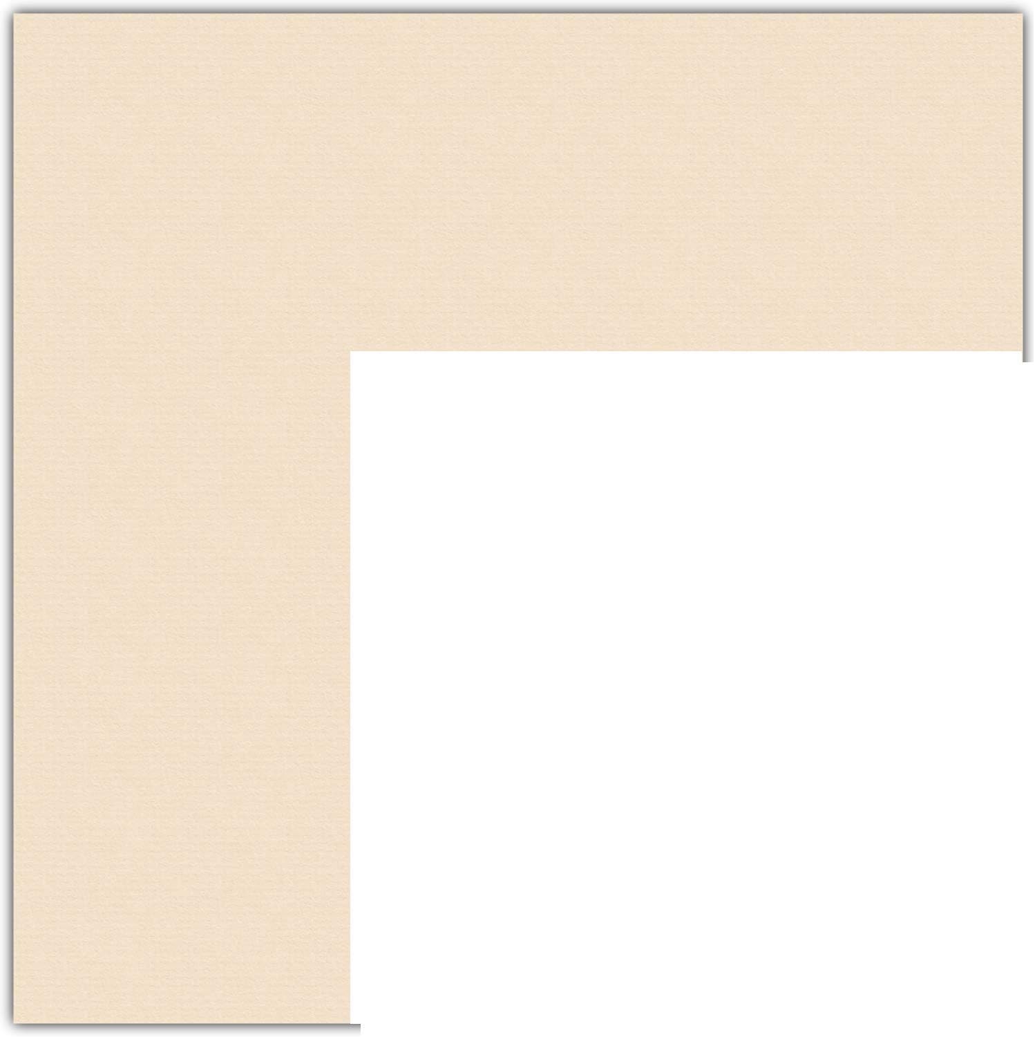 22x28 Beige / French Creme Custom Mat for Picture Frame
