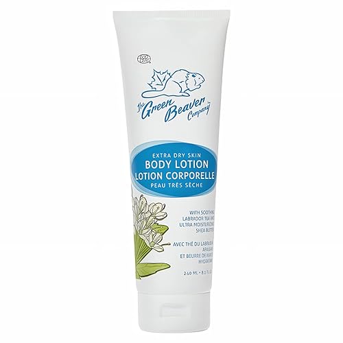Green Beaver Loción corporal orgánica para piel seca, crema corporal 100% natural para piel extra seca, hidratante corporal libre de crueldad para