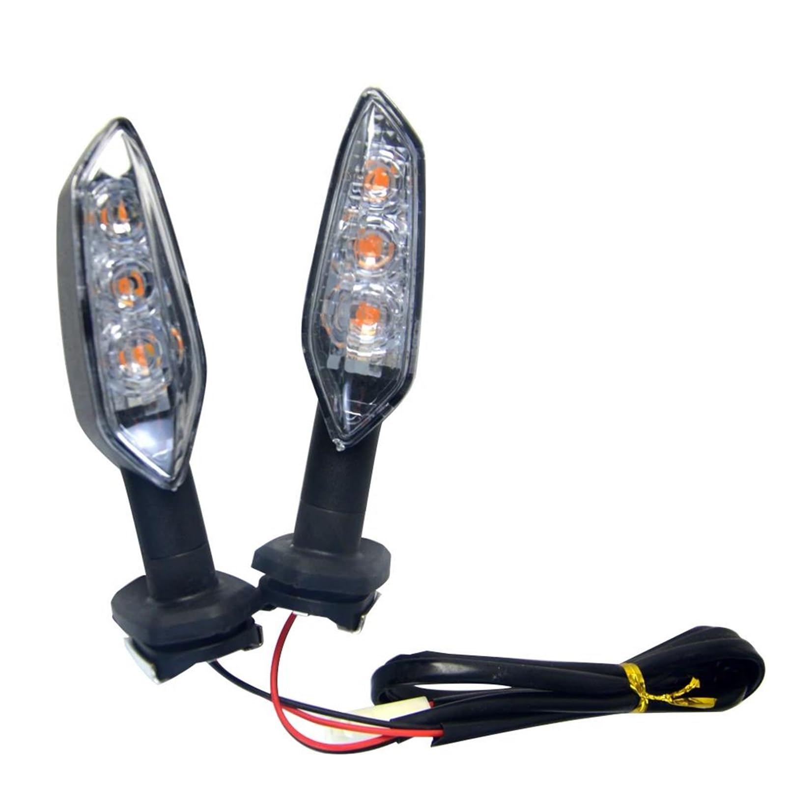 Genérico Luces de giro Intermitente Para Motocicleta Para KAWASAKI Z650 Z750 Z750R Z800 Z900 Z900RS Z1000 Z1000R Luz De Freno Indicadores(Fumar,4 piezas)