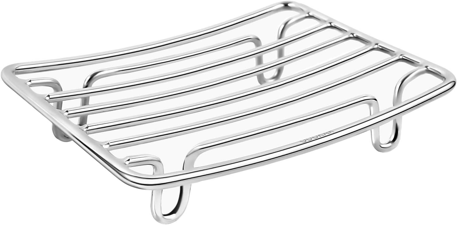 GUUKAR Stainless Steel Bar Soap Dish, Rust Proof Soap