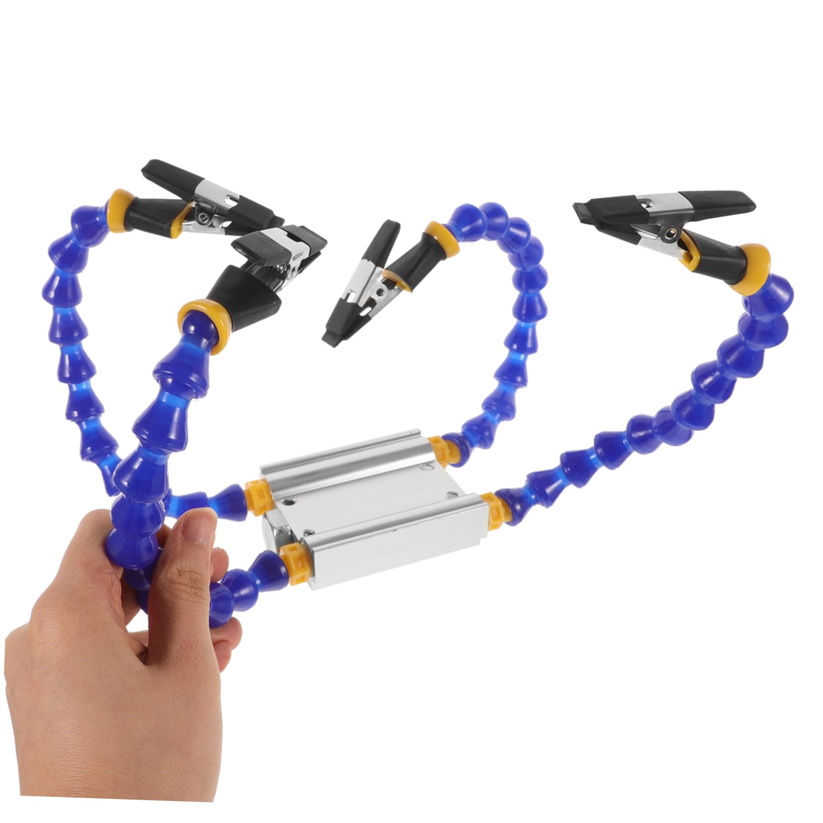 DOITOOL Durable Soldering Station Welding and Soldering Tool Flexible Arms for Repair