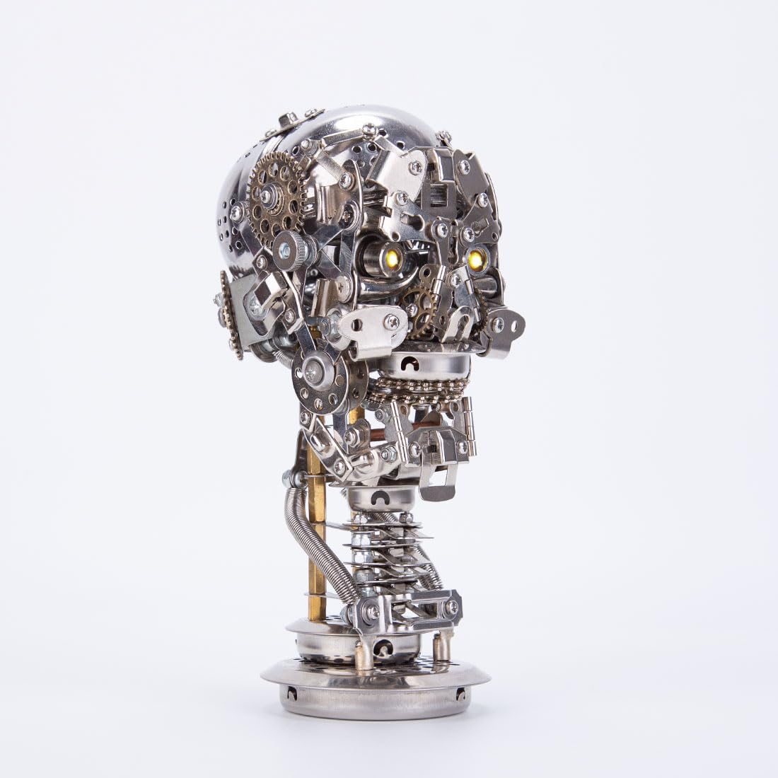 3D Skelett DIY Metall-Puzzle, Steampunk Mechanisches Modell, Olle Geschenke für Teenager Und Erwachsene (200+PCS)