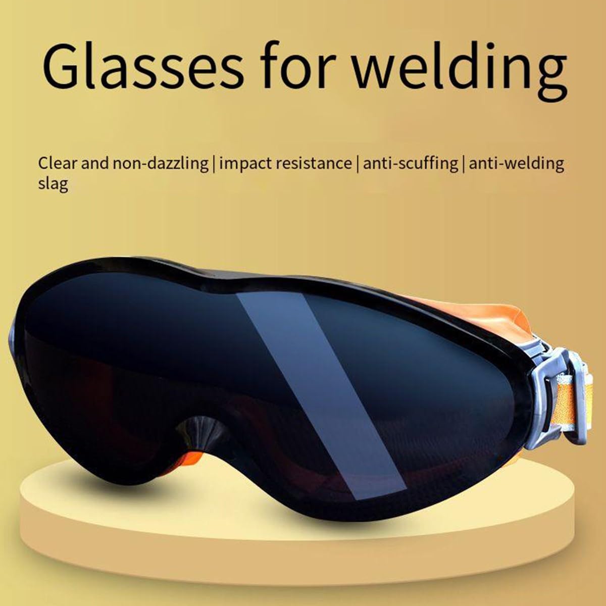 Gafas De Protección Que Se Ajustan Cómodamente sobre Gafas Correctivas Normales con Escudo Anti-Salpicaduras Vista Clara Marco Espacioso para Taller Esmerilado Y Trabajos