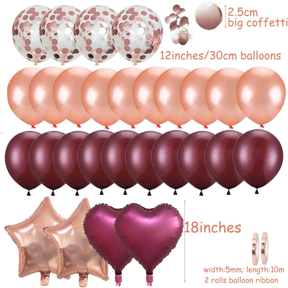 Borden Glitz Rose Goud Happy Birthday | feestartikel verjaardag | | Nederland