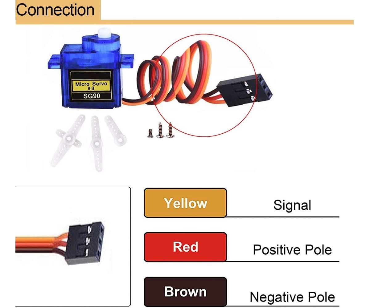 Interfacing SG90 Servo With Arduino: A Beginner's Guide, 45% OFF