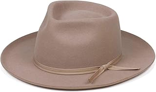 Lack of Color Unisex The Zulu II Classic Wool Fedora (Sand, Small (55 cm))