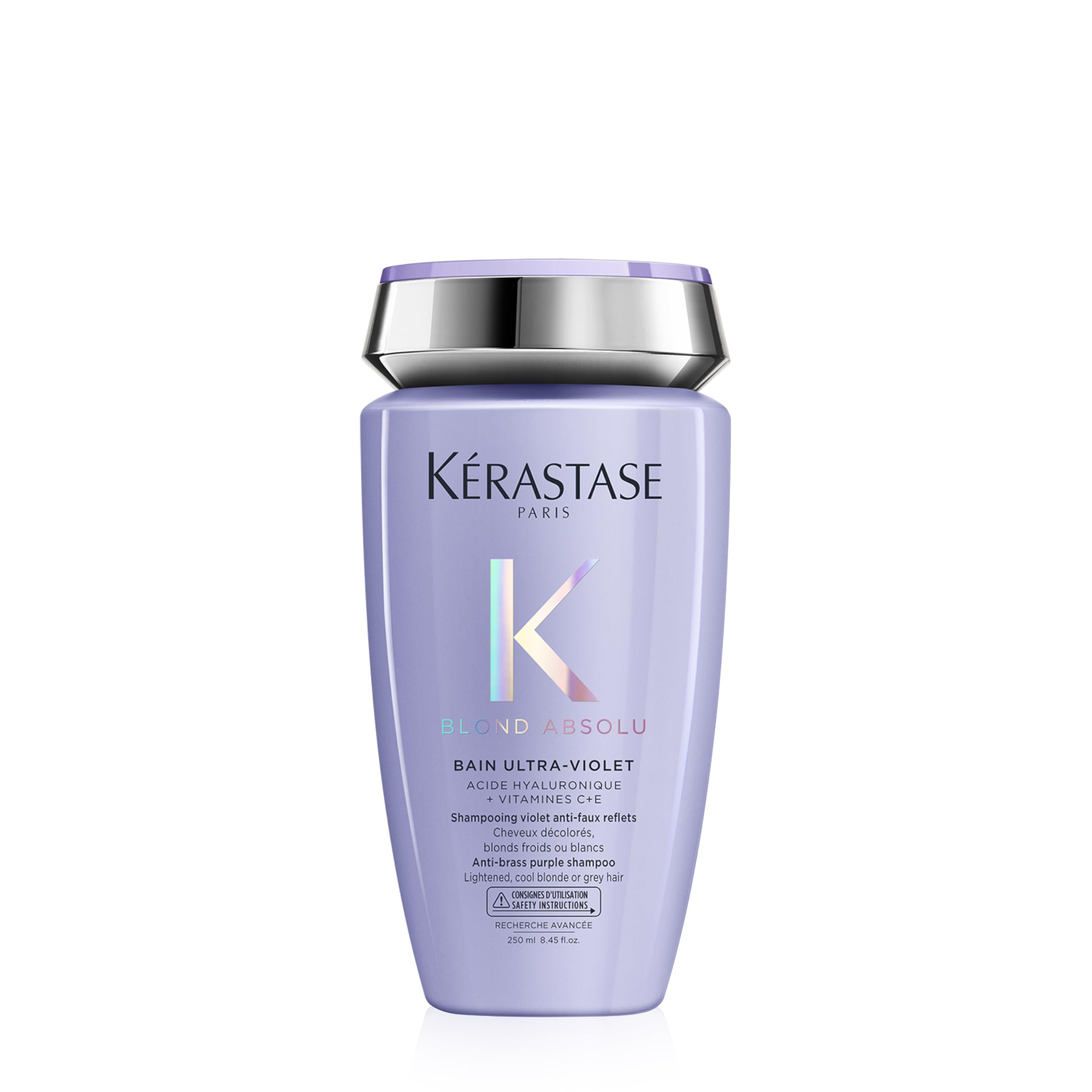 Kerastase Blond Absolu Bain Ultra-Violet Shampoo – Neutralizes Brass