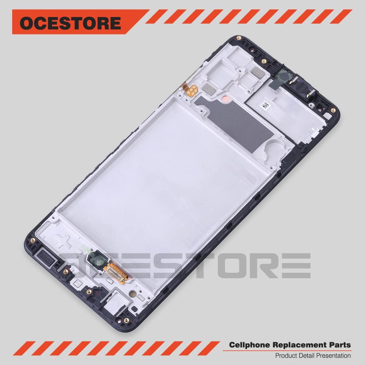 ocestore replacement for samsung galaxy a32 screen replacement lcd display touch screen digitizer assembly with frame compatible with samsung galaxy