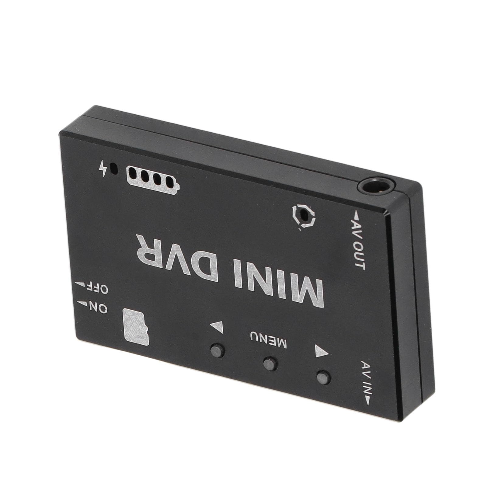 Haofy Mini FPV DVR -Modul Video -Rekorder NTSC PAL Switchable 32 GB Support Aluminium Legierungsschale mit 11 Sprachmenü für FPV Drohnen RC Modell
