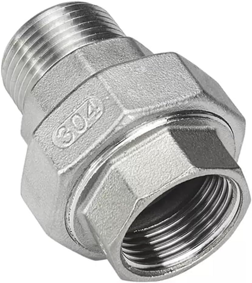 Raccord union femelle male 1 pouce inox pour rénover le réseau d'arrosage