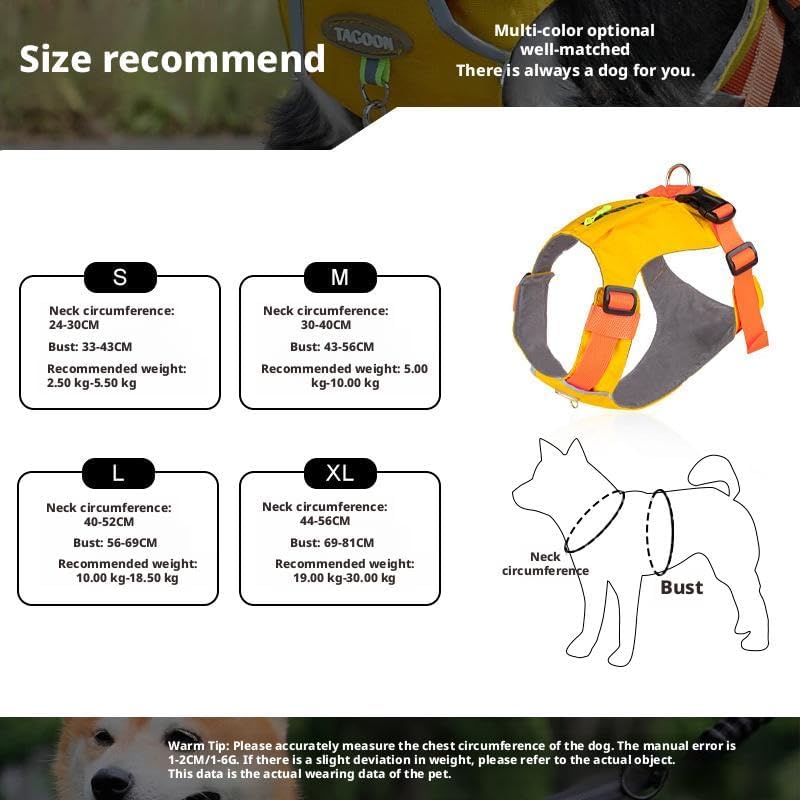 Peitoral para cães sem puxão com 2 clipes de coleira, acolchoado macio ajustável, colete Oxford refletivo para animais de estimação sem estrangulamento com alça de controle fácil para cães grandes