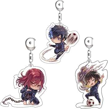 【ブルーロック】プレートキーホルダーセット ブルーロック】プレートキーホルダーセット