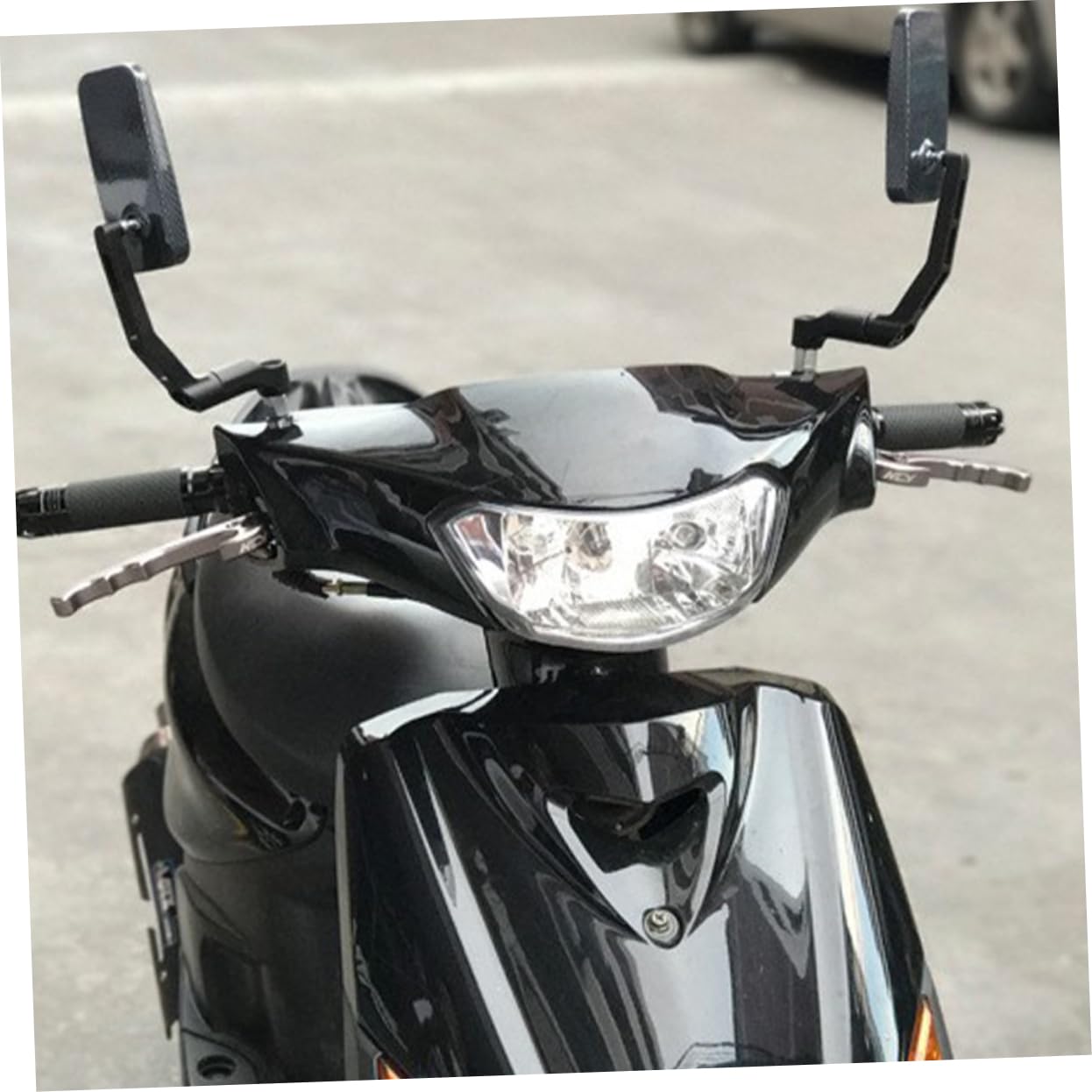 BESPORTBLE 1set Specchietto Retrovisore Per Design Antiriflesso Alta Definizione Stile Accattivante Per Manubri Di Scooter Sicurezza e Visibilità Migliorate Durante La Guida