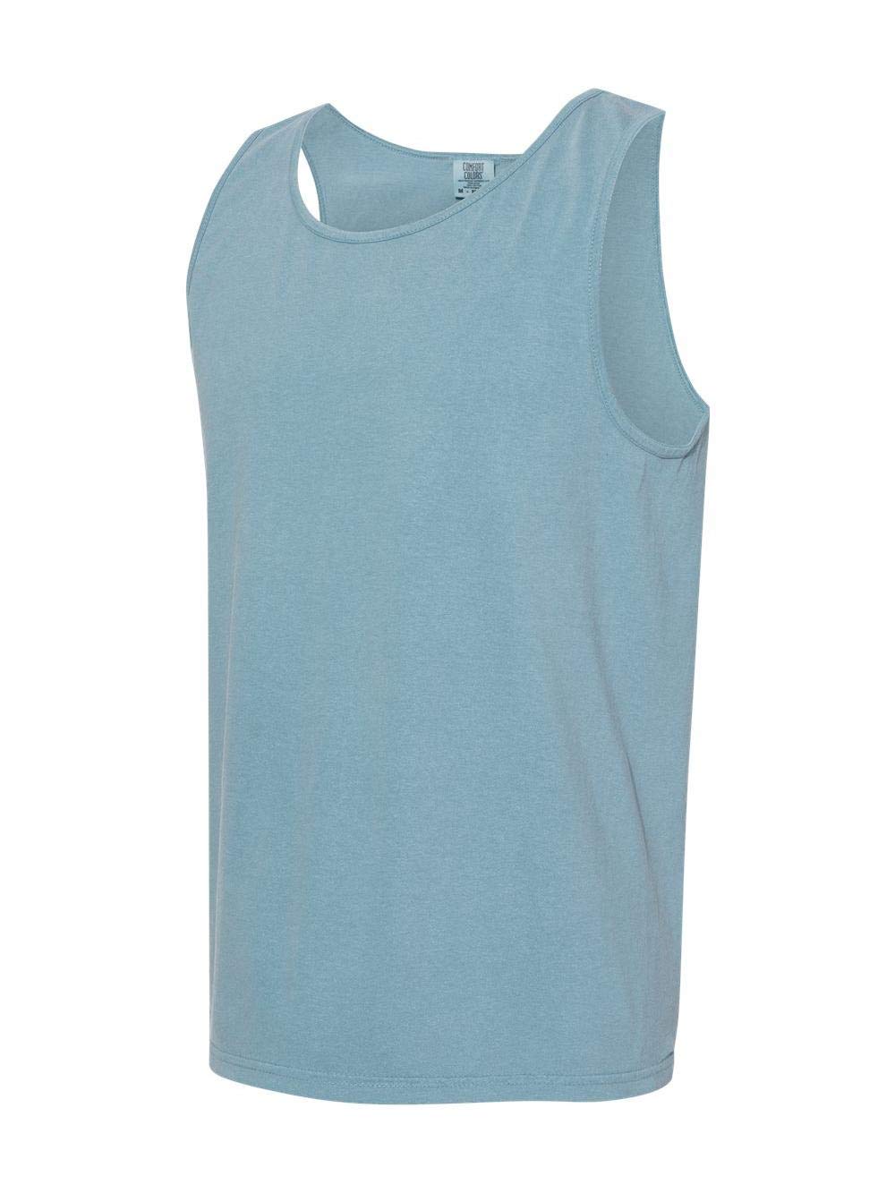 Comfort Colors Ringspun Garment-Dyed Tank, 3XL, ICE Blue