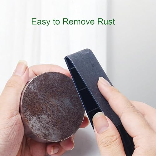 Miniatura 5 de Bloque de lijado de mano Soporte de papel de arena de plástico duro Juego de bloques de papel de lija Herramienta de pulido de borde hecho a mano