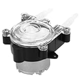 POCREATION Vacuum Pump, Peristaltic Pump 5 Food Grade Motor, Peristaltic Pump 5 Food Grade for Pump, Aquarium Peristaltic Pump, Pharmacy for Fine Chemical Industry (3 * 5(Hose))