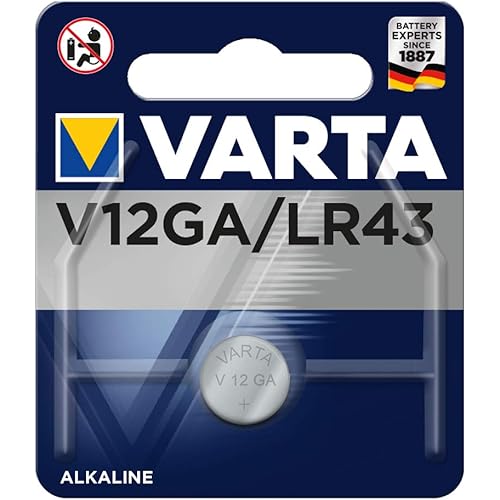 VARTA V12GA LR43 Button Cell Battery