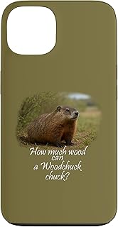 Woodchuck! How Much can a Woodchuck Chuck? Case for iPhone 13